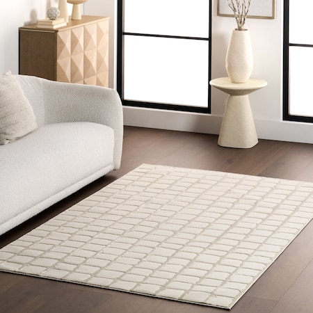 Nuloom Eunice Modern Machine Washable Area Rug 6ft MEGR04A-R606